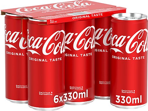 Coca-Cola boite 6x33cl
