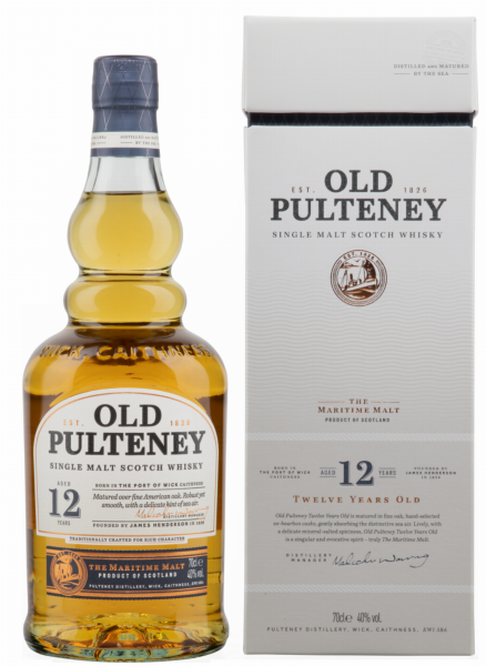 Whisky Old Pulteney 12 ans 70cl