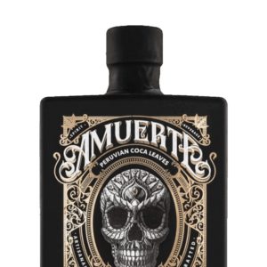 Gin Amuerte Black - Coca Leaf Gin 70cl