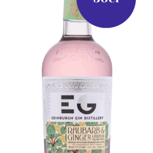 Gin Liqueur Rhubarbe & Gingembre - Edinburgh 50cl