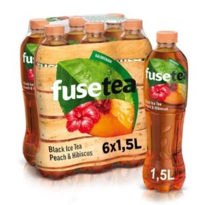 Fusetea Pêche & Hibiscus PET 6x1.5L