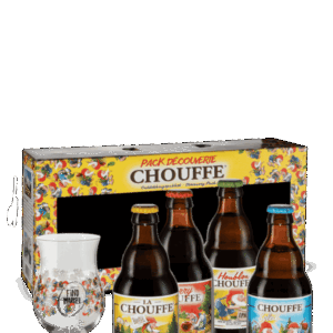 Coffret Chouffe 4x33cl + 1 verre